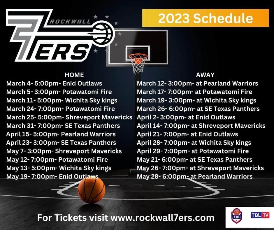 Texas 7ers – Website for Pro Basketball Organization, The Texas 7ers.